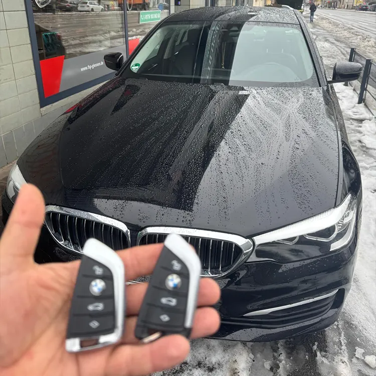 BMW Autoschlüssel kopiert im Kundenprojekt